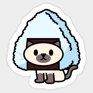 Onigiri Cat Sticker